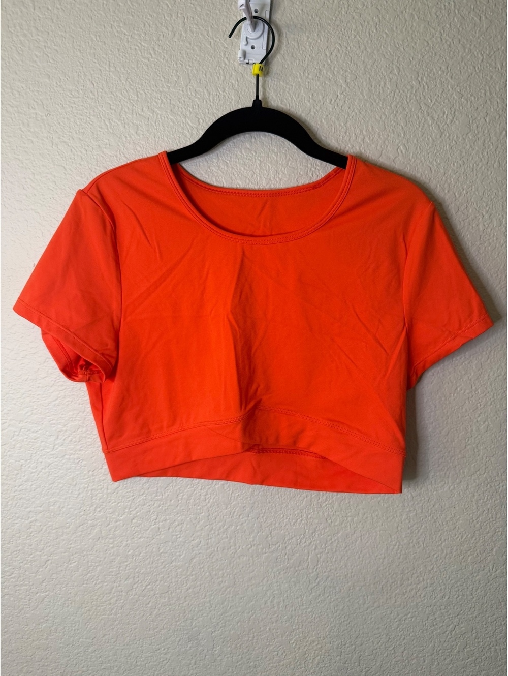 Halara XL Orange Crop Top